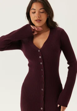 Knitted Cardigan Dress