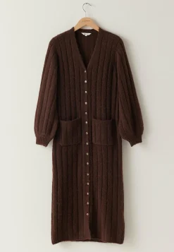 Knitted Cardigan Dress