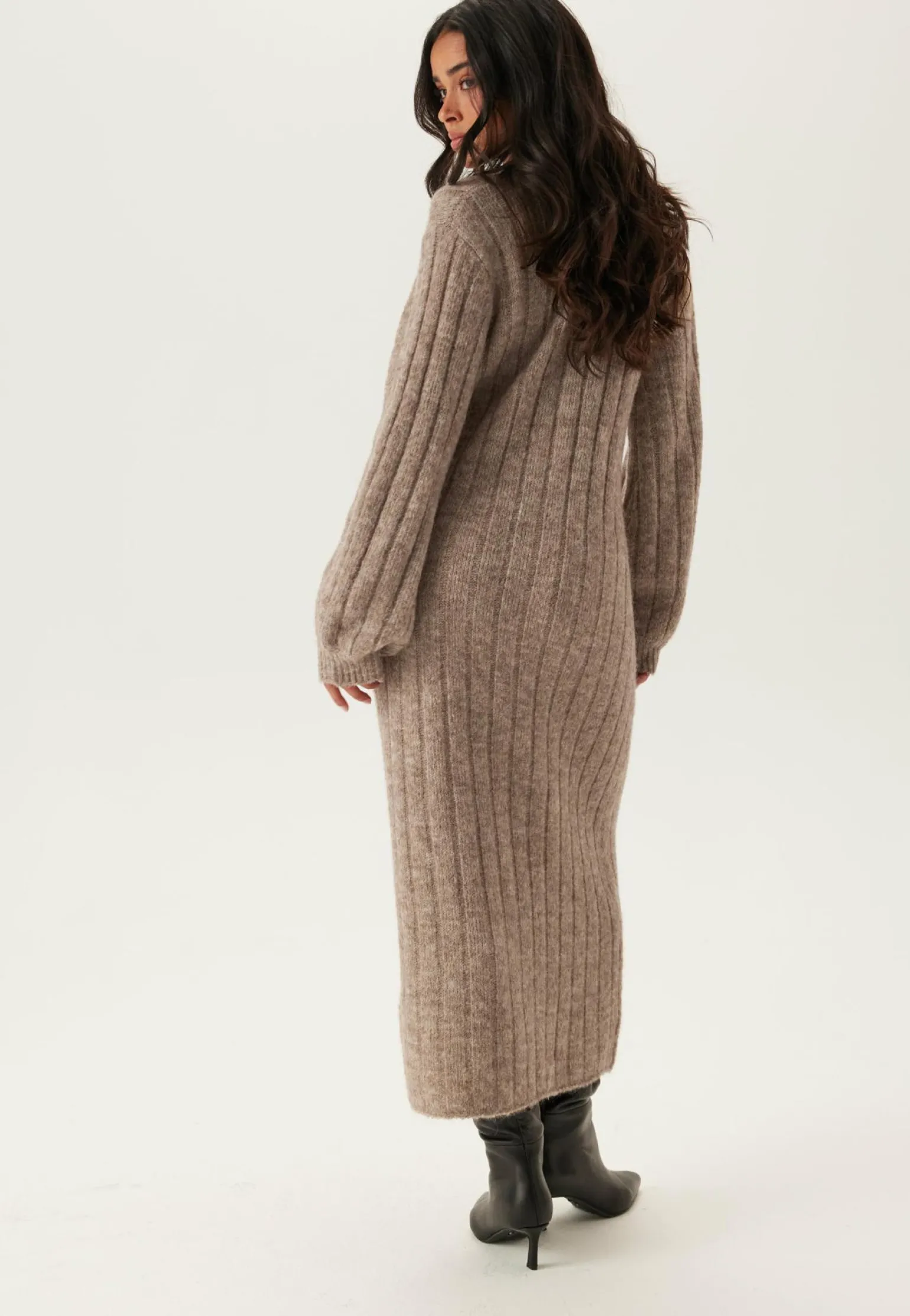 Knitted Cardigan Dress