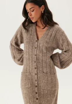 Knitted Cardigan Dress
