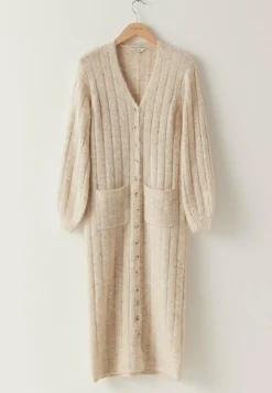 Knitted Cardigan Dress