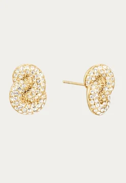 Knot Crystal Stud