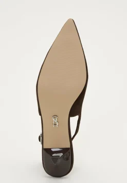 Korra Suede Slingback Sandal
