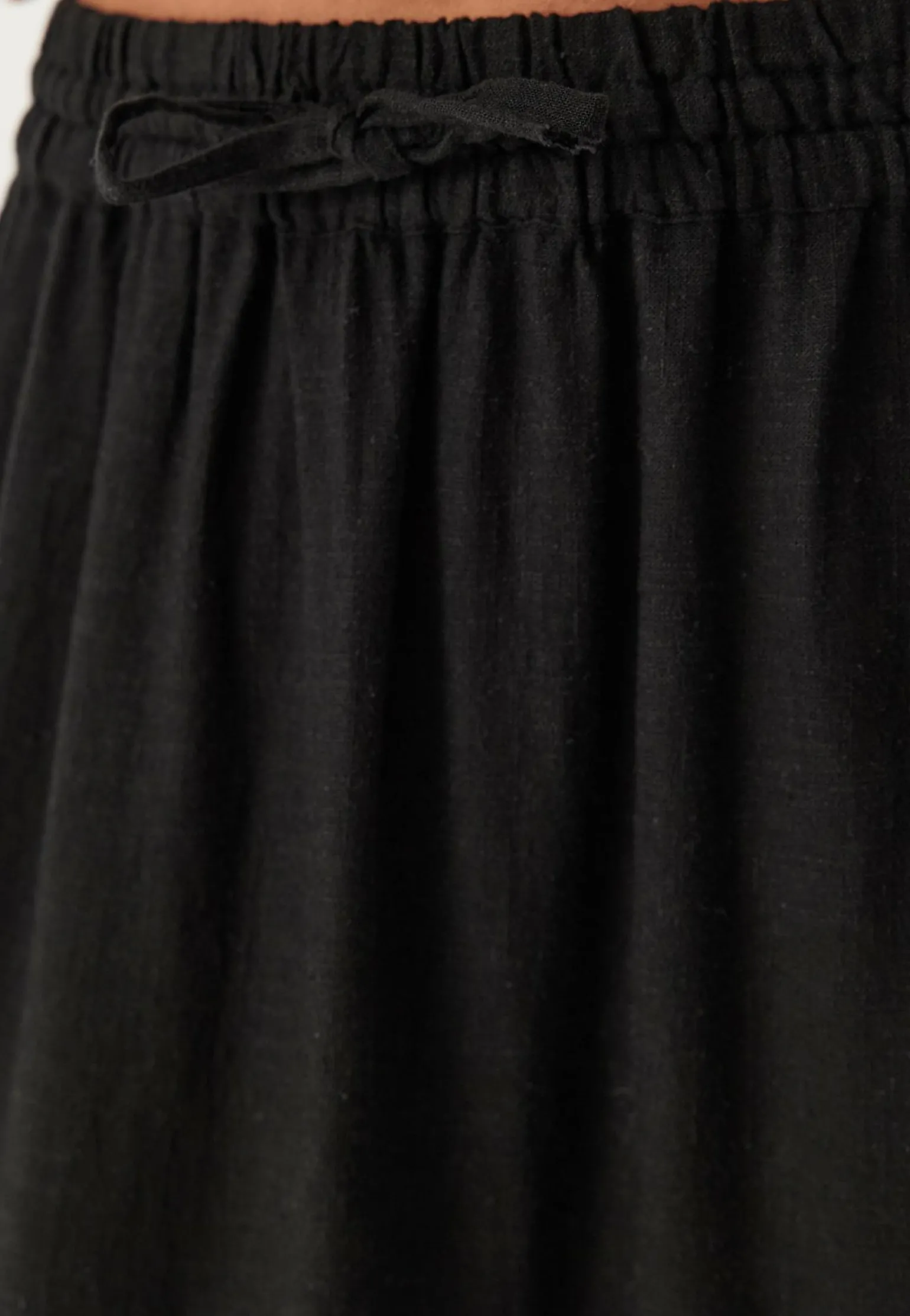 Linen Maxi Skirt