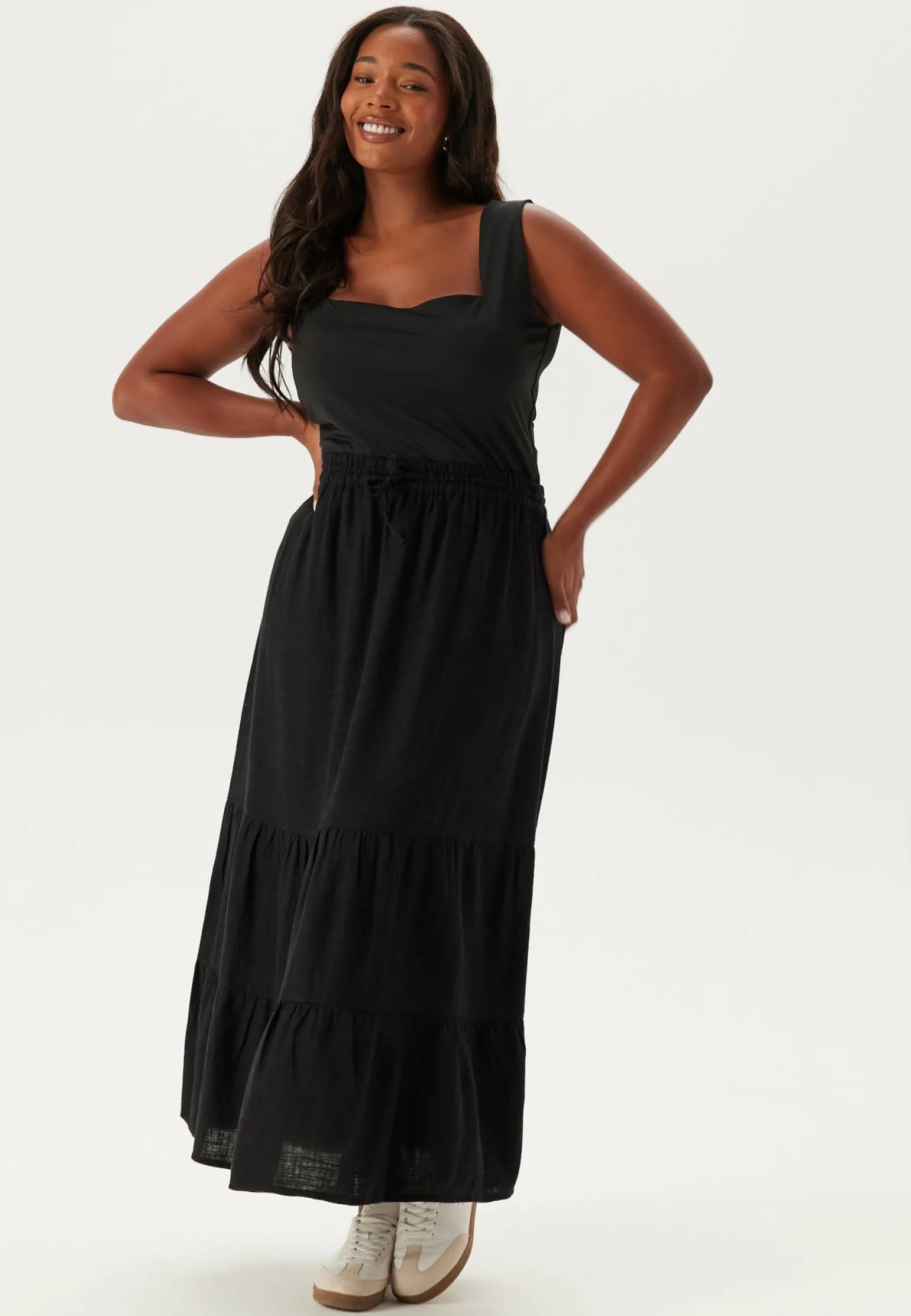 Linen Maxi Skirt