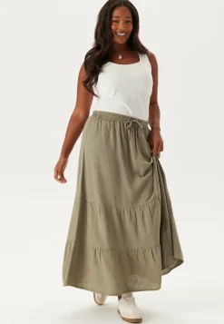 Linen Maxi Skirt
