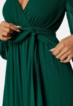 Long Sleeve Chiffon Dress