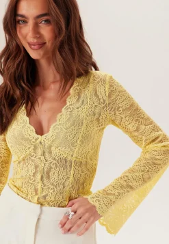 Long Sleeve Lace Top