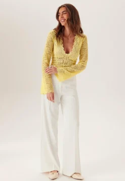 Long Sleeve Lace Top