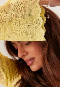 Long Sleeve Lace Top