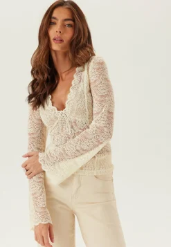 Long Sleeve Lace Top
