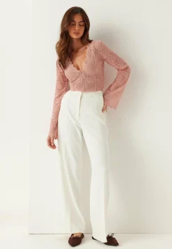Long Sleeve Lace Top