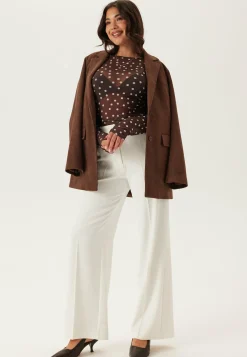 Long Sleeve Mesh Top