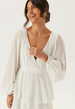 Long Sleeve Tiered Maxi Dress
