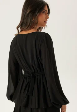 Long Sleeve Tiered Maxi Dress