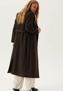 Long Wool Blend Coat