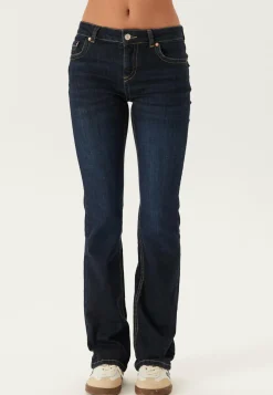 Low Bootcut Flap Jeans