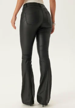Low Waist Push-up Coated Jeans