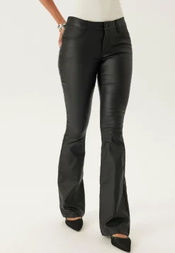 Low Waist Push-up Coated Jeans