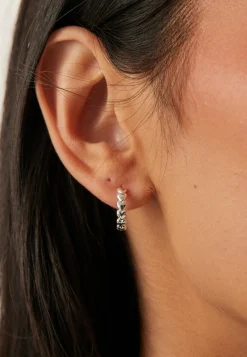 Maeve Hoop Earrings Silver-plated