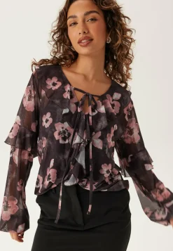 Mesh Frill Top