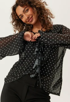 Mesh Frill Top