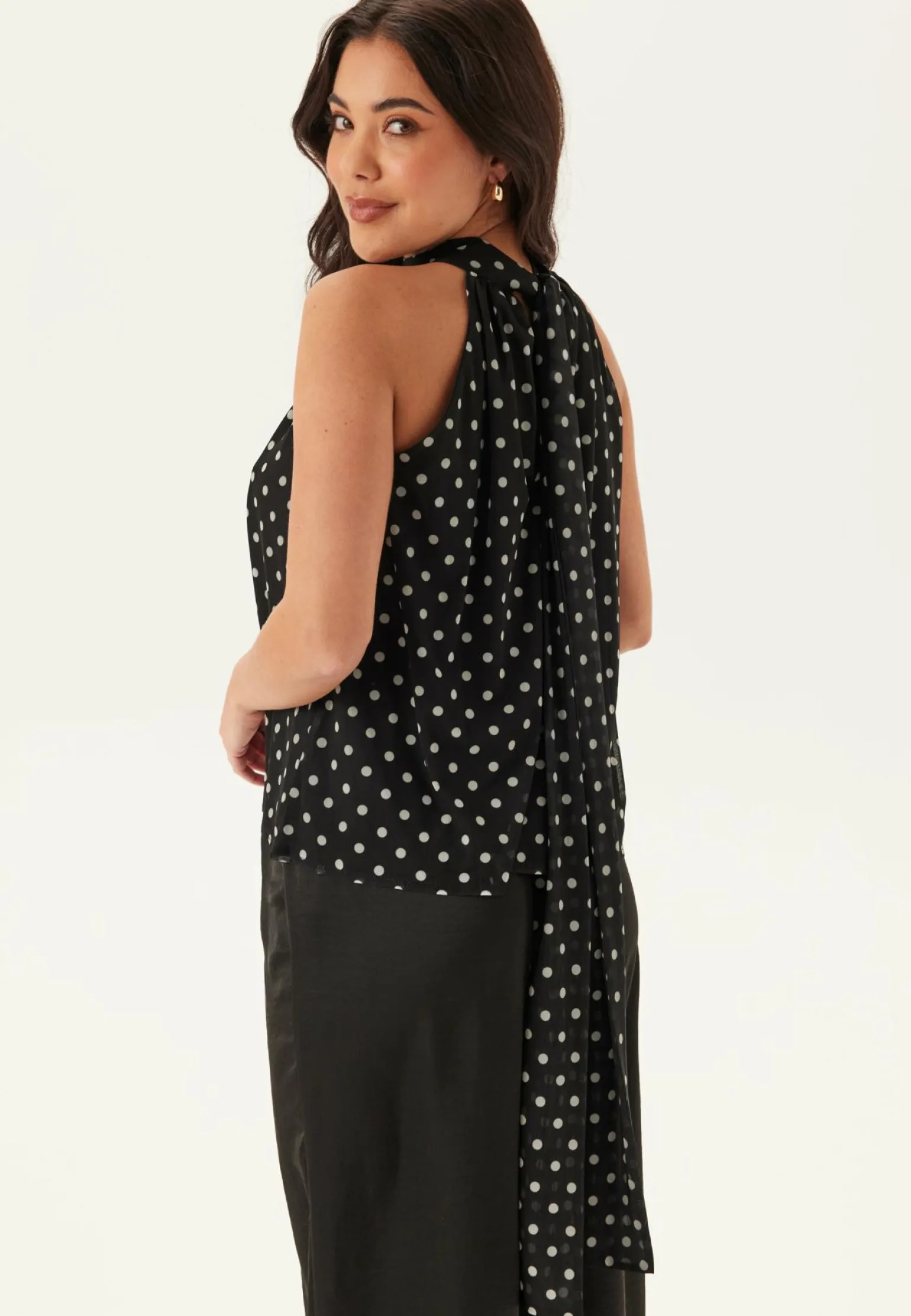 Mesh Tie Top
