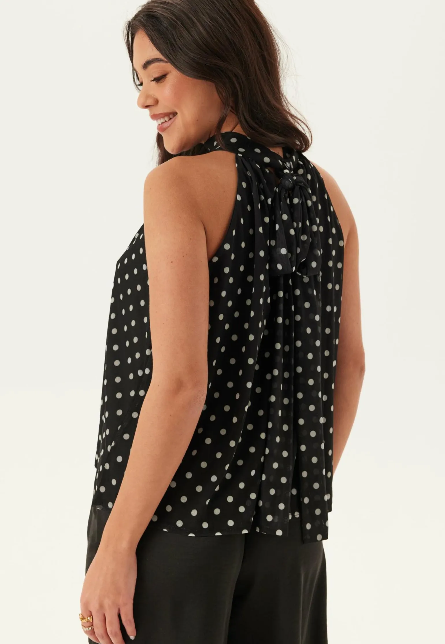 Mesh Tie Top