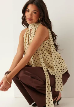 Mesh Tie Top