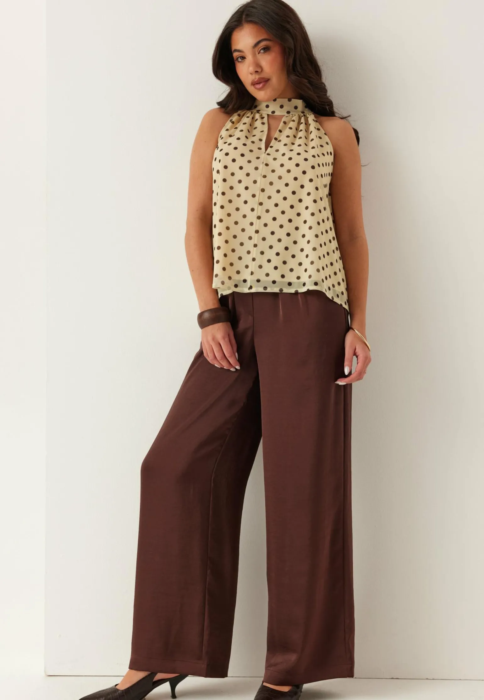Mesh Tie Top