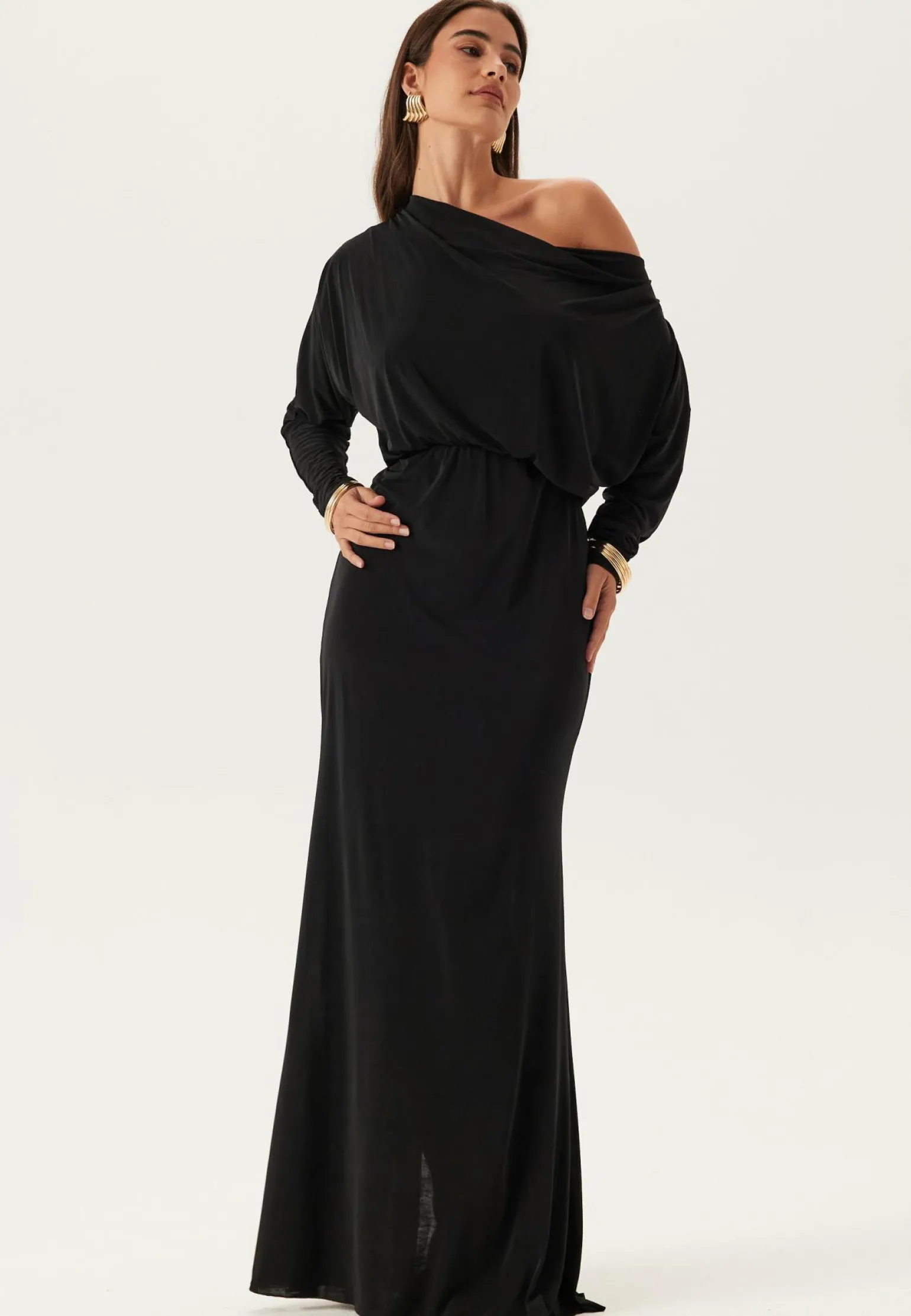 Multi Way Long Sleeve Maxi Dress