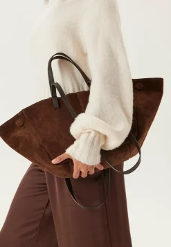 Nola Suede Handbag