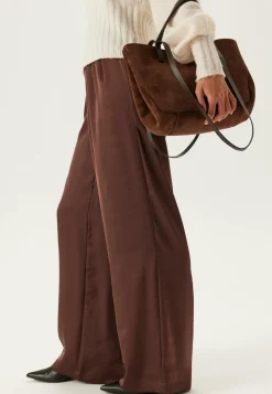 Nola Suede Handbag