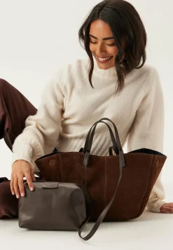 Nola Suede Handbag