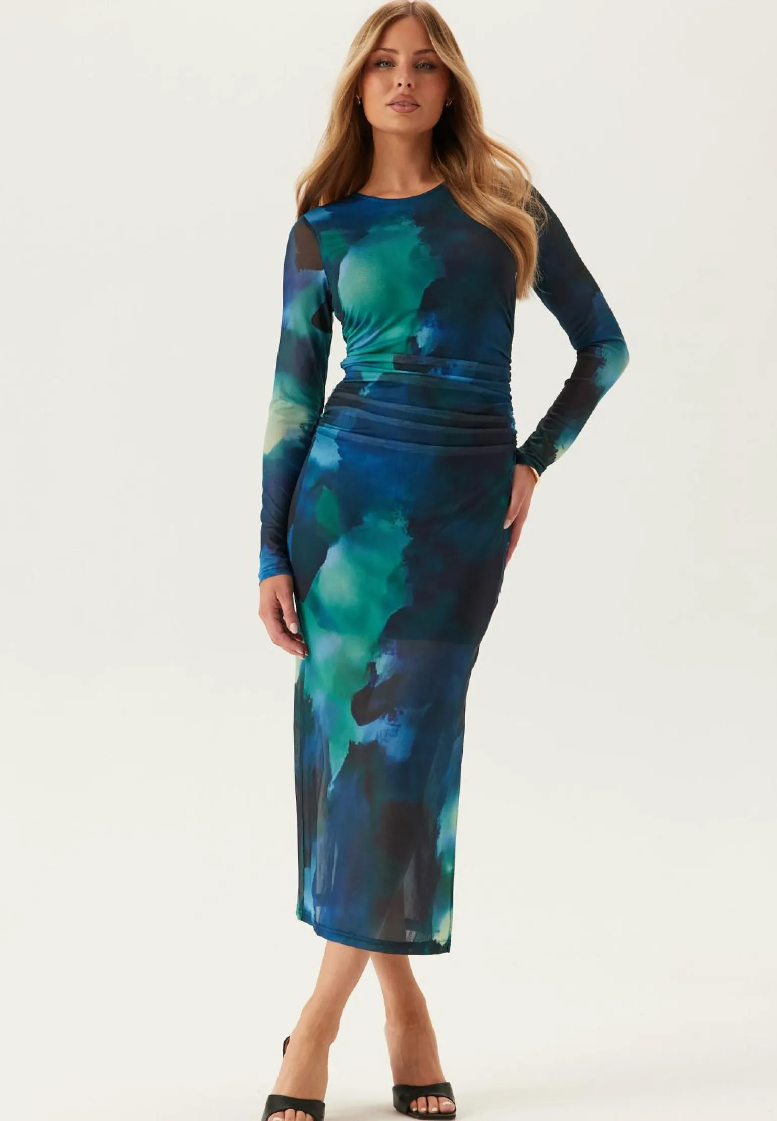 Objaila L/S RE LONG DRESS RE