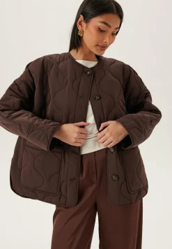 Objallie Ls Lo Quilted Jacket