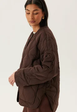 Objallie Ls Lo Quilted Jacket