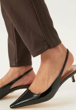 Objbelle Lisa Coated Pant Noos