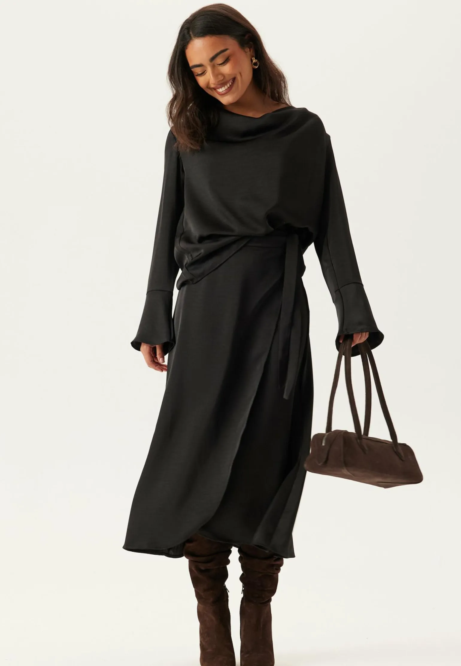Objchilli L/S RE WATERFALL TOP