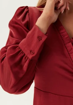 Objchilli L/S WRAP DRESS WRAP