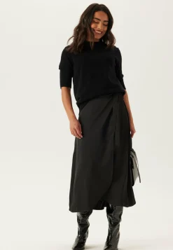 Objchilli Midi Wrap Skirt