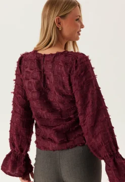 Objdaria Re L/S O-NECK TOP O-