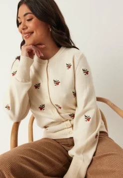Objebba Thess L/S RE KNIT CARDIGAN