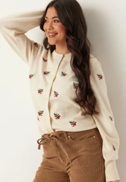 Objebba Thess L/S RE KNIT CARDIGAN
