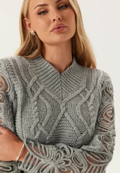 Objelisse Knit L/S RE PULLOVER
