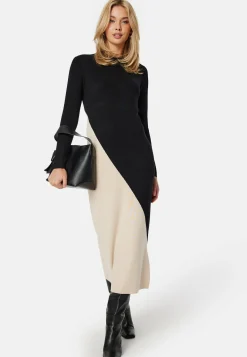 Objester Block Knit Dress