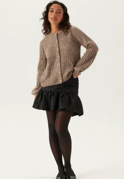 Objflora Re Ls Knit Button Cardigan