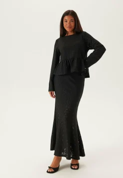 Objlaila L/S Re Tie Top
