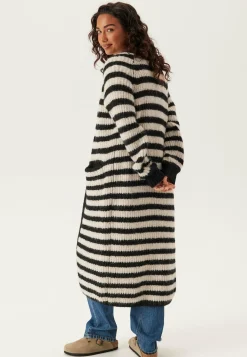 Objmilu Ls Lo Long Knit Cardig