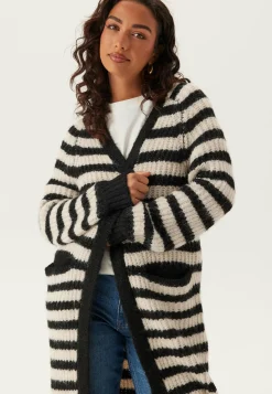 Objmilu Ls Lo Long Knit Cardig